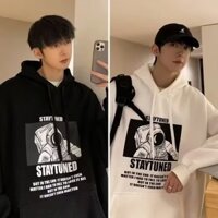 Áo Hoodie Tay Dài In Chữ Thời Trang Hàn Quốc Cao Cấp Cho Nam
