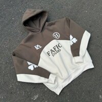 Áo hoodie thun nỉ FAFIC dày mền mịn, nón 2 lớp cùng màu
