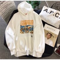 Áo hoodie trắng