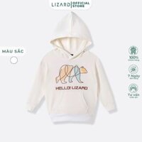 Áo hoodie trẻ em Lizard cotton cao cấp - 6SS23J026