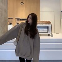 Áo hoodie trơn