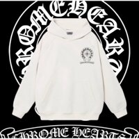 Áo Hoodie unisex ChromHearts, form rộng cao cấp, chất nỉ bông Hàn Quốc, cho nam nữ