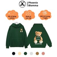 Áo hoodie unisex form rộng GẤU MISA- PHOENIX BLOMMA 3