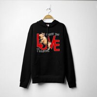 ÁO HOODIE UNSEX NAM NỮ I give you love forever