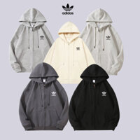 Áo hoodie ZIP Adidas unisex form rộng , hàng chuẩn chính hàng , chất nỉ bông dày dặn , tag mác chất lượng Bico Studio