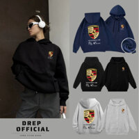Áo Hoodie Zip PORSCHE Nam Nữ Chất nỉ Bông Cao Cấp Chuẩn Form Unisex Chính Hãng Xịn Xò DREP OFFICIAL