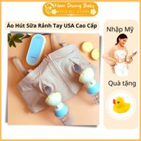 Áo hút sữa rảnh tay cao cấp có dây nhập Mỹ vừa với phễu hút sữa dòng máy hút sữa Medela, Spectra, Unimom, Fatz, Avent...