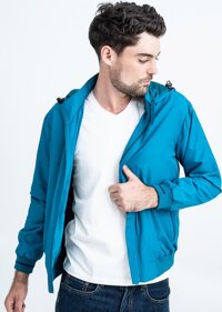 Áo Jacket Nam 2 Lớp Novelty NJKMMDMPLR1806542 - Màu Xanh Ve Chai - XXL