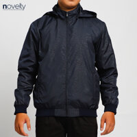 Áo jacket nam in chim non rơi Novelty xanh đen 2203252 - XXL