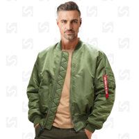 Áo jacket pilot bomber Ma1 hàng chính hãng alpha industries