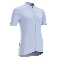 Áo jersey đạp xe RC500 cho nữ - Tím lavender VAN RYSEL-Decathlon