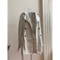 Áo kaki mangto dáng nhỡ, áo trench coat dáng nhỡ của Hàn Quốc