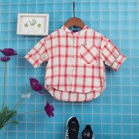 Áo kẻ đỏ Allo & Lugh xuất Hàn