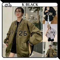 ÁO KHÁCH UNISEX NAM NỮ BOMBER JACKET phong cách hàn quốc