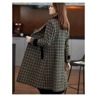 ÁO KHAO1C DẠ MANG TÔ CARO VEST CAO CẤP