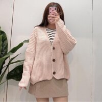 Áo khaocs cardigan hồng
