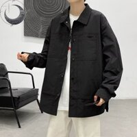 Áo khoác 4 túi M-2XL Áo khoác bảo hộ lao động 4 túi Áo khoác nam màu đất
