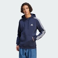 Áo Khoác Adidas Chính Hãng - Essentials 3S Hoody Shirts - Xanh | JapanSport IJ6473