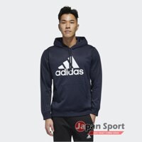 Áo Khoác Adidas Chính Hãng - Must Hub BR SW PO Sweat Hoodie - Xanh | JapanSport GE0427