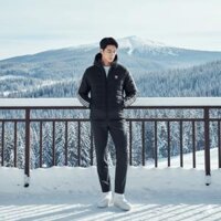 ÁO KHOÁC ADIDAS ĐEN CÓ MŨ HL9211