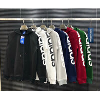 Áo khoác adidas hoodie áo bomber nam nữ có mũ Chất Len Quảng Châu