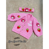 ÁO KHOÁC, áo choàng len cho bé