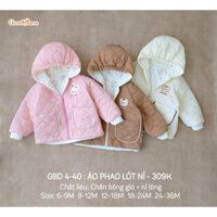 Áo khoác/ áo gile phao GOODMAMA HRNEE cho bé tùe 9-12m đến 4-5y mẫu mới nhất