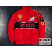 Áo khoác _áo gió đua xe Ferrari