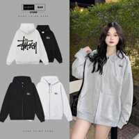 Áo Khoác Áo hoodie ZIP  St Basic Có Khóa Kéo Zip CAO CẤP chính hãng , logo i hình chuẩn form,hàng siêu đẹp Hight Bar