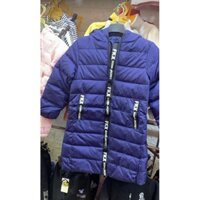 áo khoác áo phao dài cho bé lông vũ ấm áp vm-717