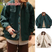 Áo khoác ASRV Detroit Áo khoác nam nữ mùa xuân mới màu xanh lá cây mơ M-2XL