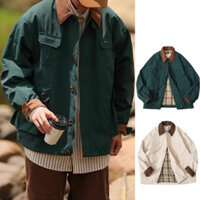 Áo khoác ASRV Detroit Áo khoác nam nữ mùa xuân mới màu xanh lá cây mơ M-2XL