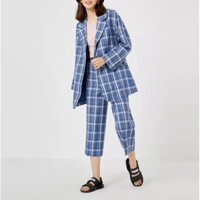 Áo Khoác Blazer Caro Form Rộng Hàng Hiệu Vero Moda