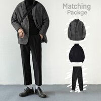 Áo Khoác Blazer Nam Cao Cấp, Thời Trang, Lịch Lãm Hàn Quốc