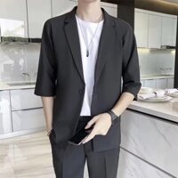 Áo khoác Blazer Nam hợp mọi thời đại phong cách áo blazer hàn quốc phong cách basic cổ 3 màu cơ bản XZ2108