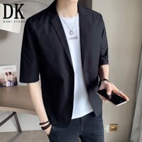 Áo khoác blazer nam ngắn tay ,áo vest nam balzer nam phong cách Hàn Quốc LZB0012 - DUKI STORE