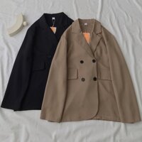Áo Khoác Blazer Nữ JEM CLOSET Form Rộng Chất Vải Tây Thiết Kế Phong Cách Hàn PAUL - 10350