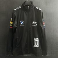 Áo khoác Bmw Áo đi xe đạp Giải trí Đua xe Áo khoác cổ đứng Dây kéo mùa xuân thu Áo thể thao