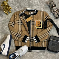 Áo Khoác Bomber BBR Kẻ Caro Vàng 2 Lớp Cao Cấp - Áo Khoác Nam Nữ Cực Hot Hit 2024 New 2024