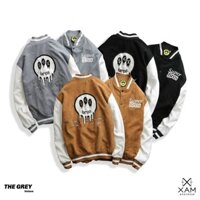 Áo khoác Bomber Couple Nam Nữ chất Nhung 2 lớp xịn xò thêu logo SUPER BROSS TPMCbomber77