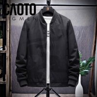Áo khoác Bomber đen rằn ri thời trang Bigsize Men chất lượng
