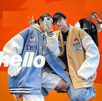 Áo Khoác Bomber Đôi Nam Nữ Nỉ Bông Dày Form Rộng Unisex Áo Khoác Nỉ Nam Nữ Áo Khoác Cài Nút Bấm in DINNERFF - Đen