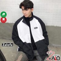 Áo khoác Bomber dù Unisex Ulzzang nam nữ Nhiều Mẫu Hot Áo Bomber dù 2 lớp lên from mặc siêu đẹp - 7ZIA Đen - XL &amp;lt65kg,164-172cm