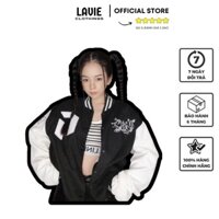 Áo khoác bomber Gonz chất liệu gió 2 lớp nam nữ dài tay unisex LAVIE AK106