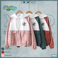 Áo Khoác Bomber Jackets Nam Nữ Kaki QC Phối Màu Siêu Hot In Hình SALISLI - AK1034