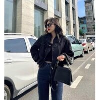 Áo Khoác Bomber Khoá kéo Tay Dài (siêu rẻ)