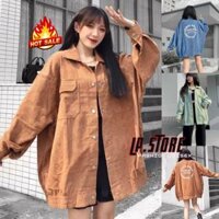 Áo Khoác Bomber Nam Nữ - Áo Khoác Kaki Unisex COMES 3 Màu Siêu Hot kèm ảnh thật - LP.STORE - XANH BIỂN