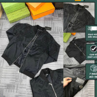 Áo Khoác Bomber Nam Thêu Hổ 2 Bên Siêu Đẹp - Áo Bomber Nam Thêu Hổ Viền Vai Siêu Đẹp