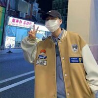 Áo khoác bomber nỉ in Diner khoá nút Cardigan trần bông form rộng Unisex nam nữ - DINNER NÂU L