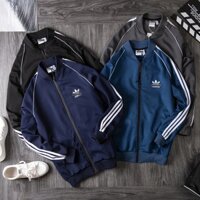 Áo Khoác Bomber Thể Thao Nam Vải Thun Nỉ Dày Co Giãn Khóa Chống Nước Xịn Xò STT20E
